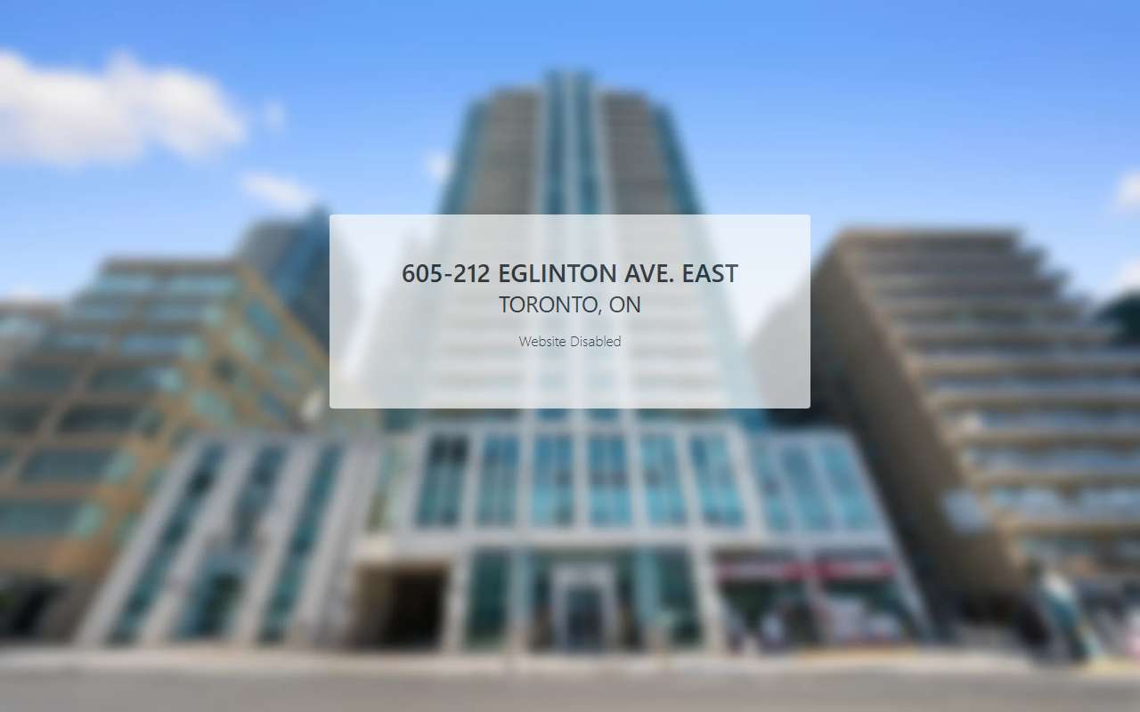 605-212eglinton.com screenshot