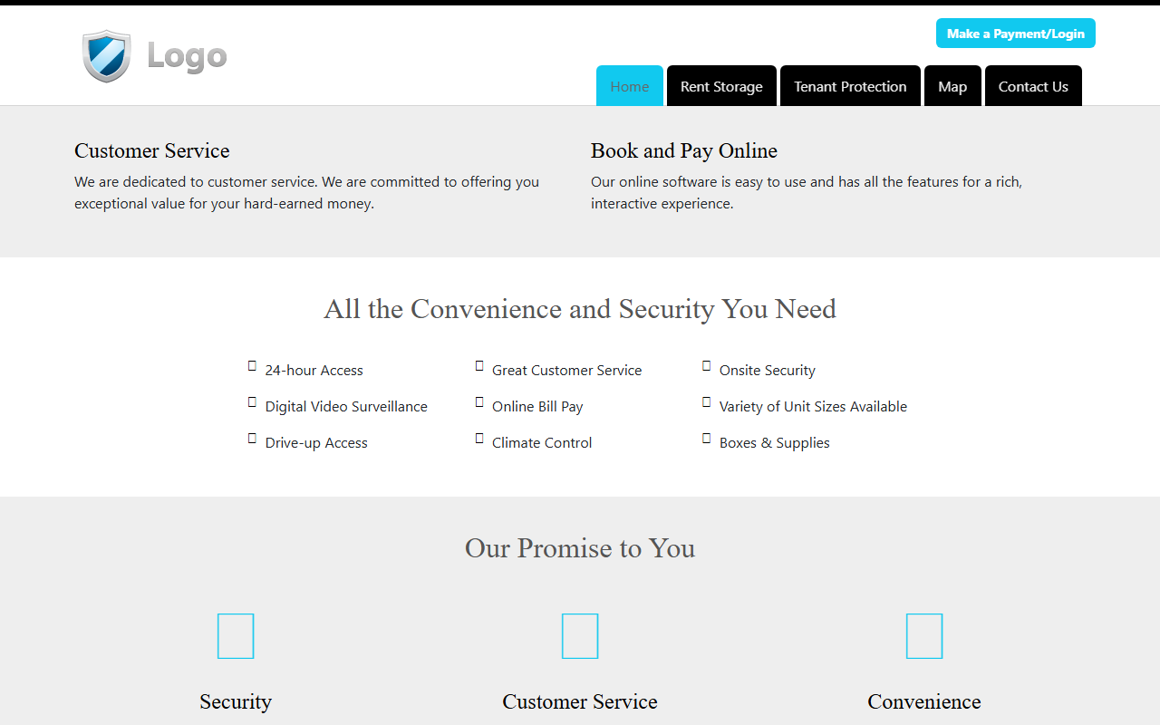 605-storage.com screenshot