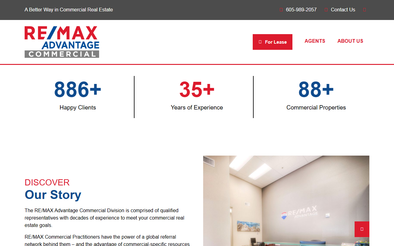 605commercial.com screenshot