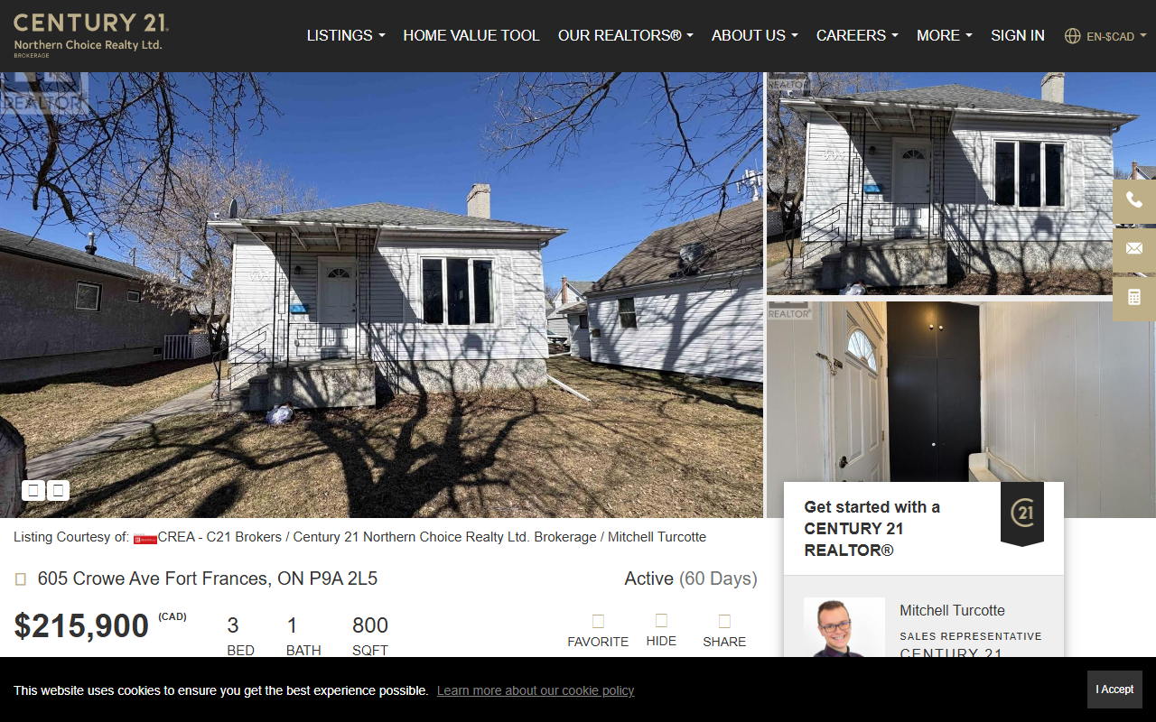 605croweavenue.com screenshot