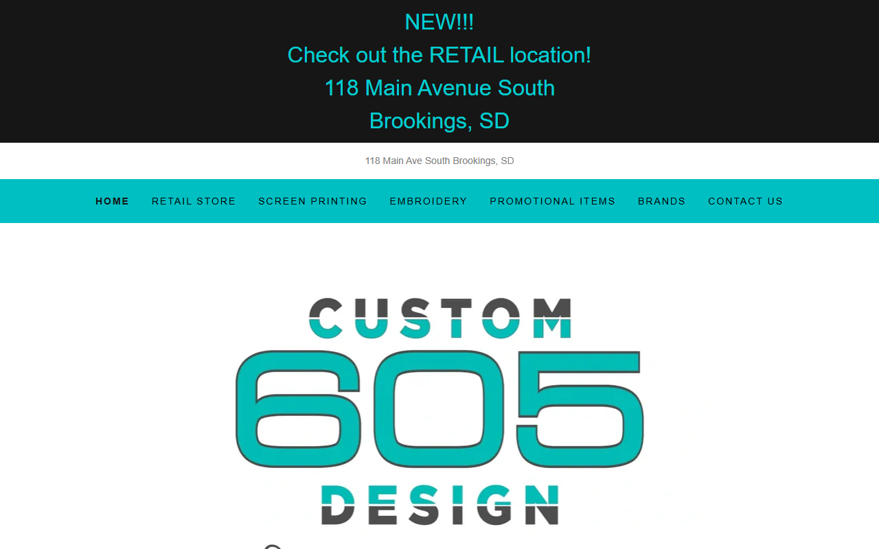 605customdesign.com screenshot
