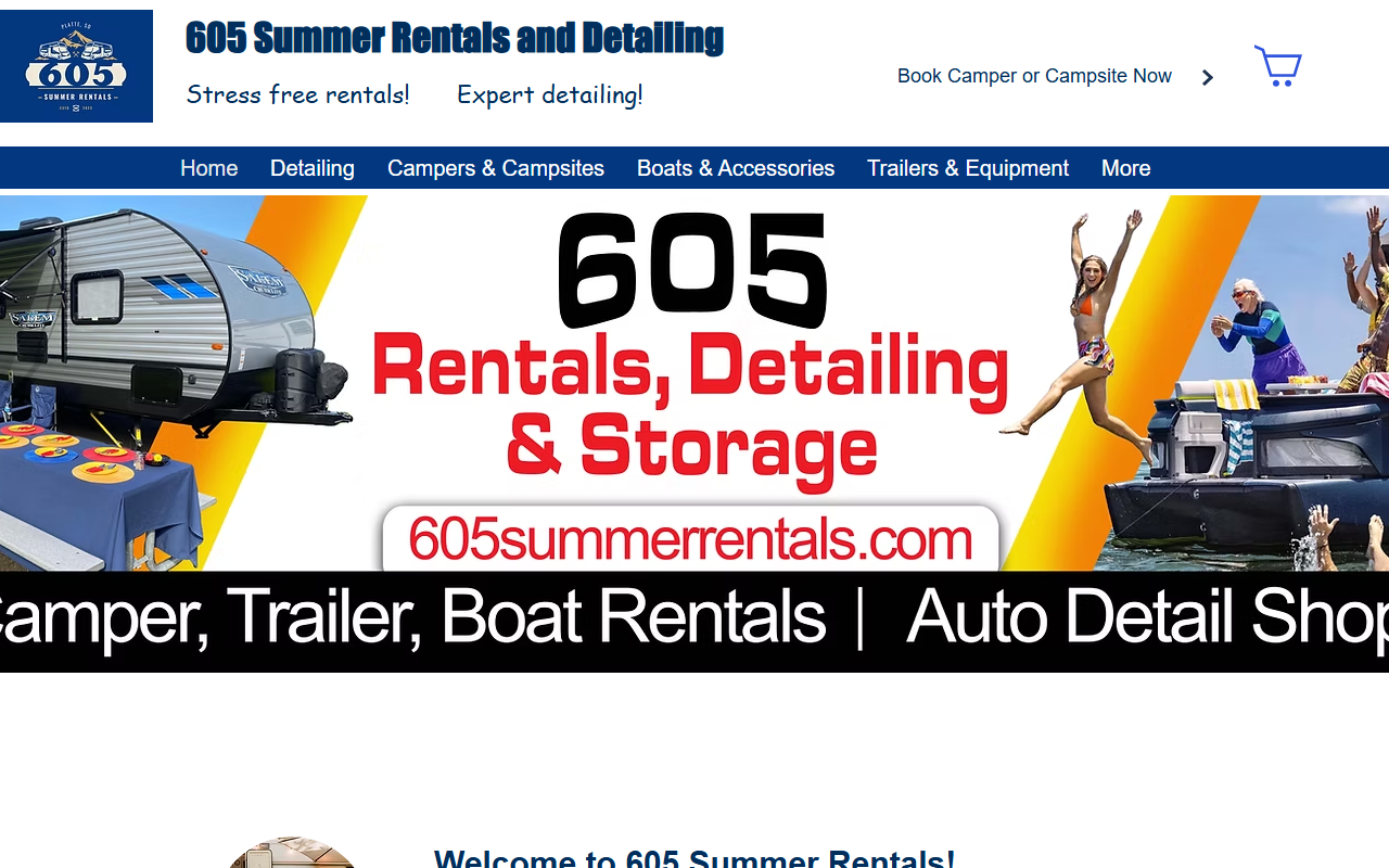 605detailing.com screenshot