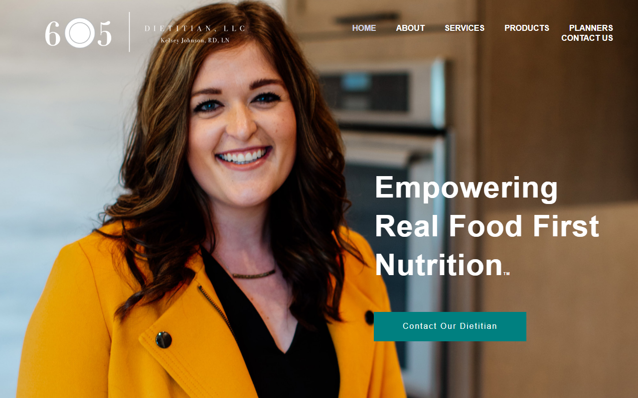 605dietitian.com screenshot