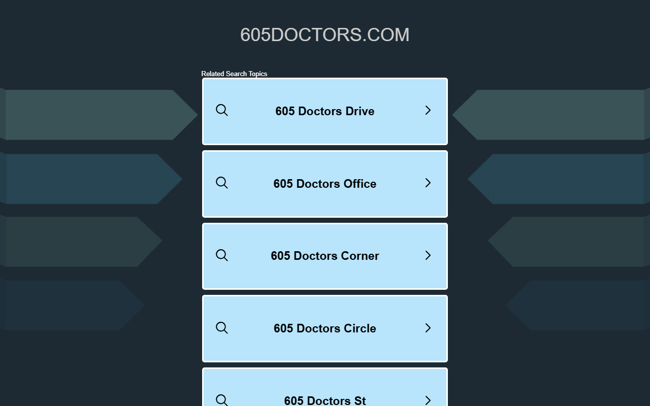 605doctors.com screenshot