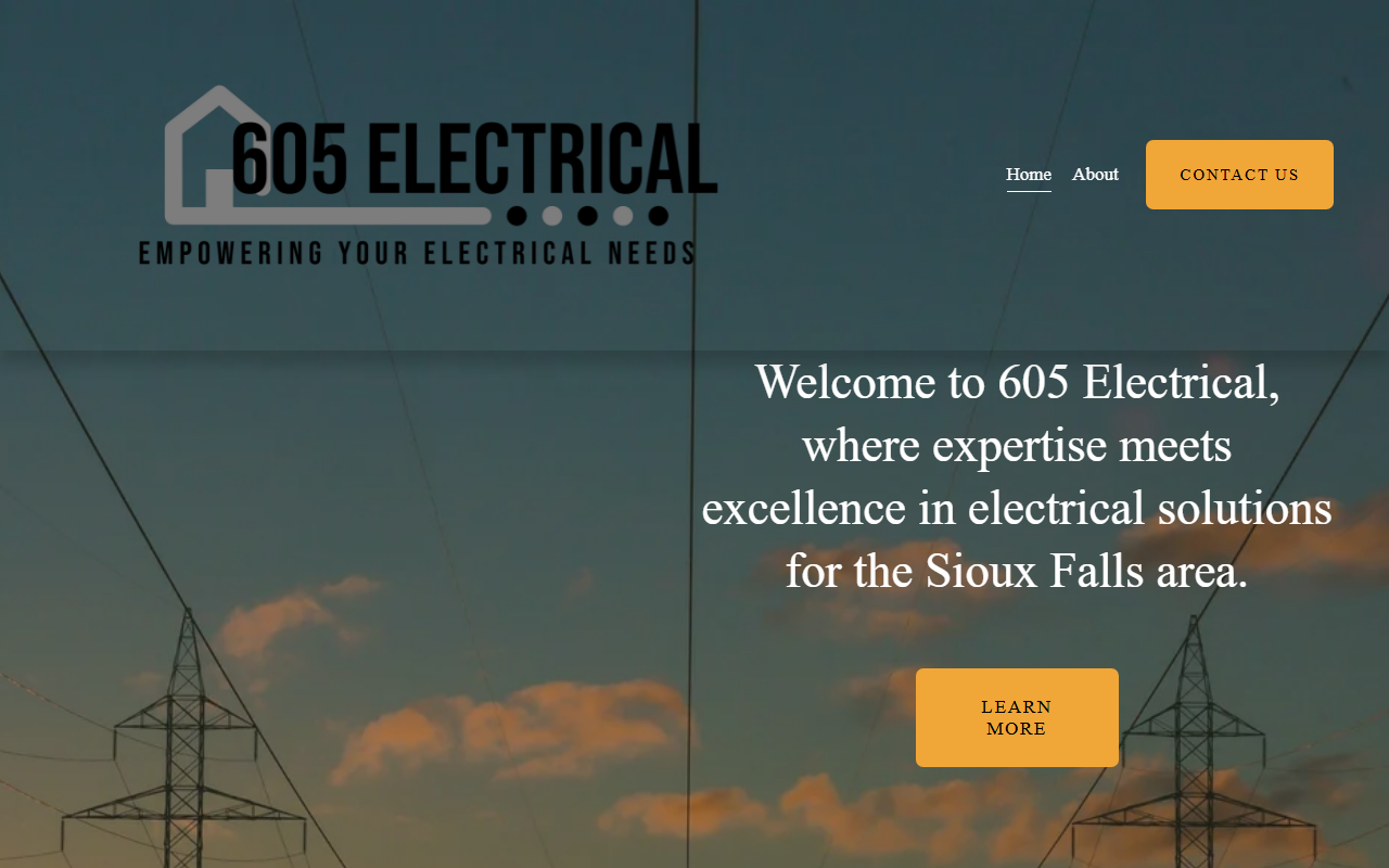 605electrical.com screenshot