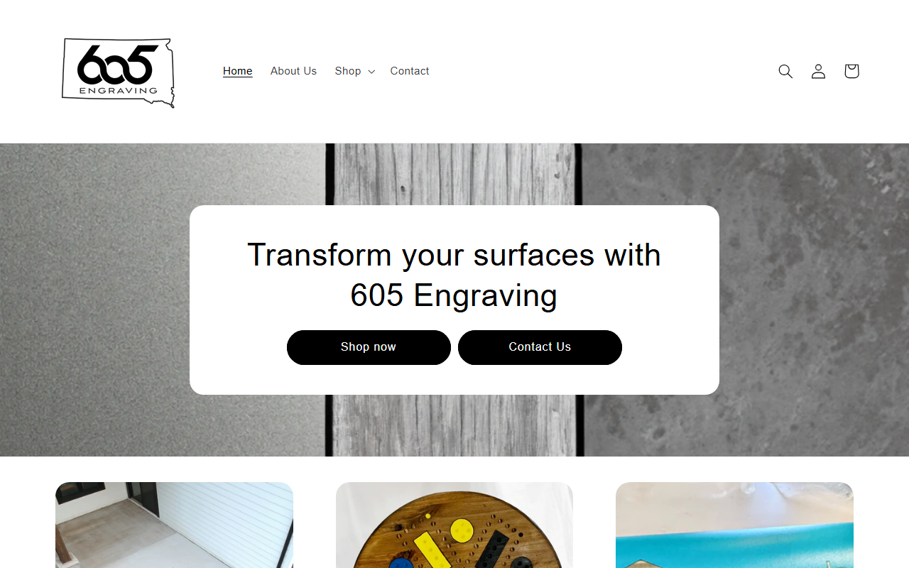 605engraving.com screenshot