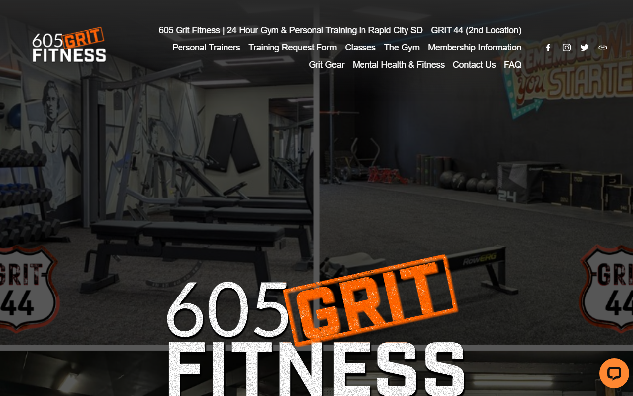 605gritfitness.com screenshot