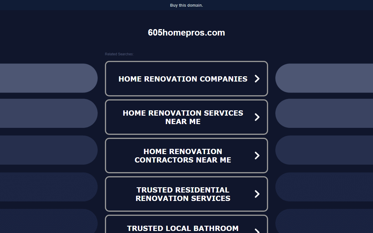 605homepros.com screenshot
