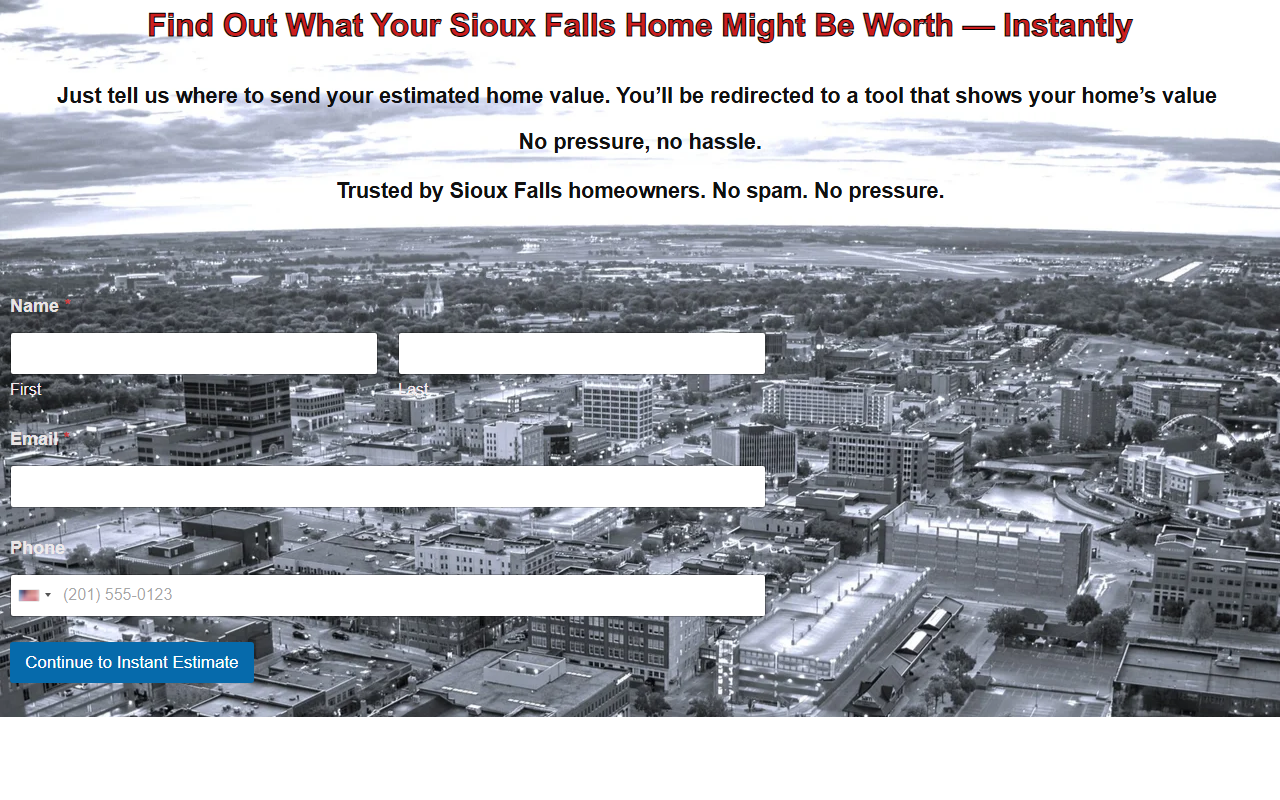 605homevalue.com screenshot