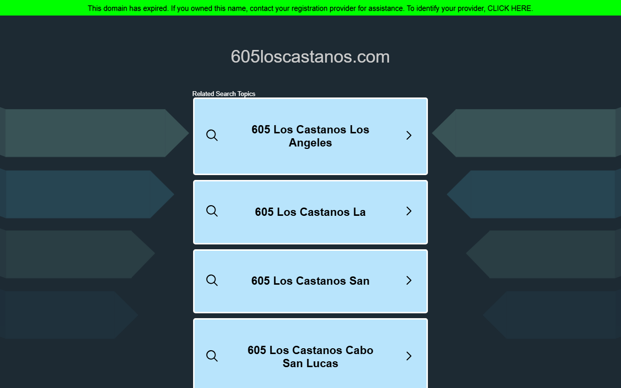 605loscastanos.com screenshot
