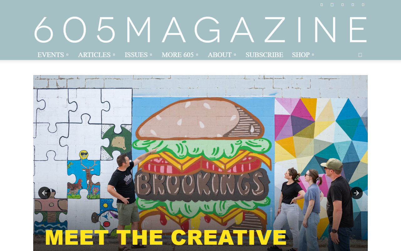 605magazine.com screenshot