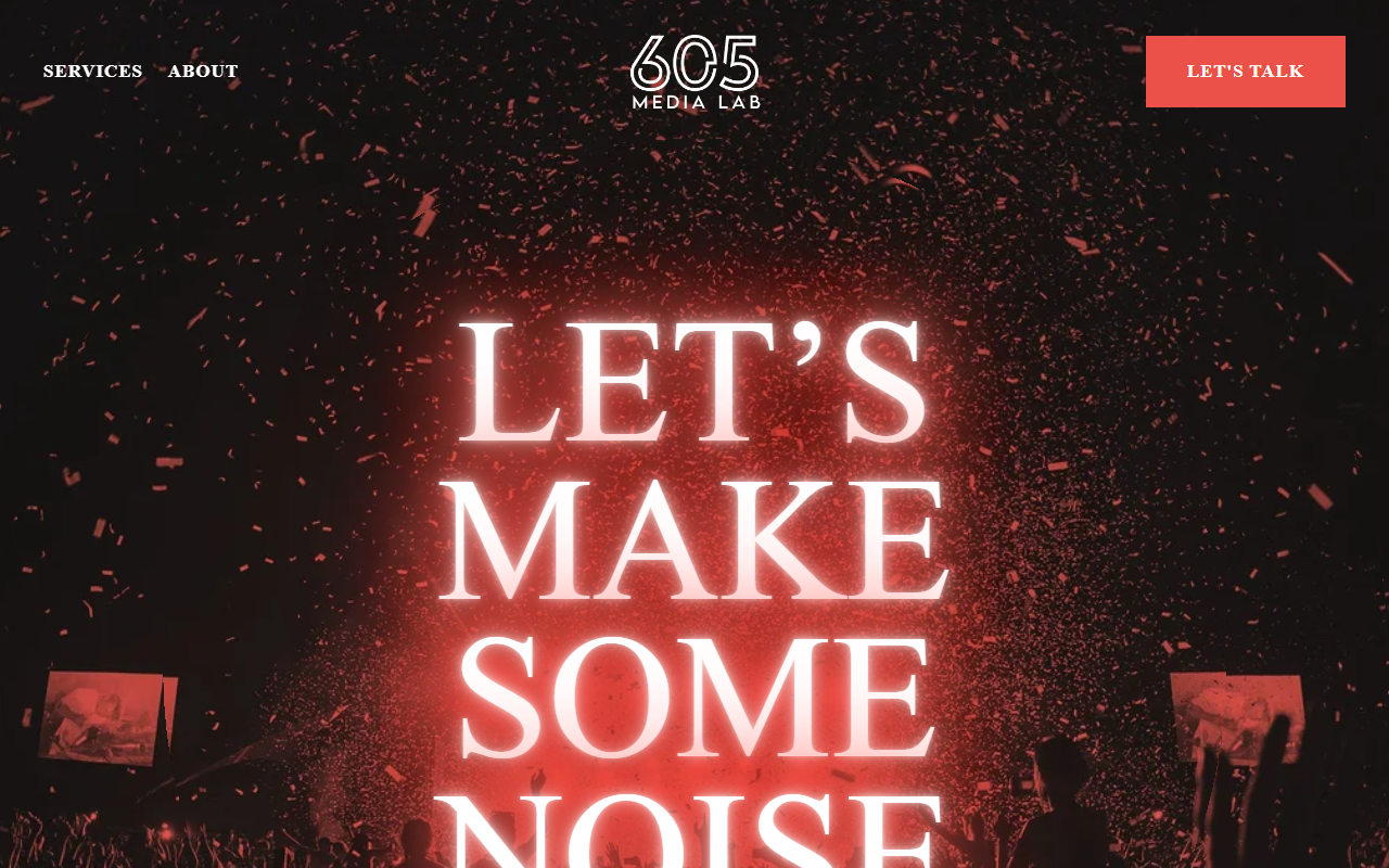 605medialab.com screenshot