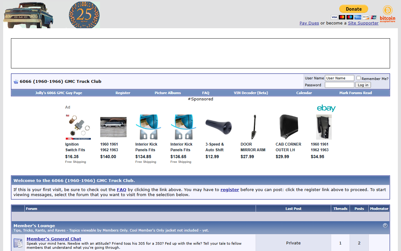 6066gmcclub.com screenshot