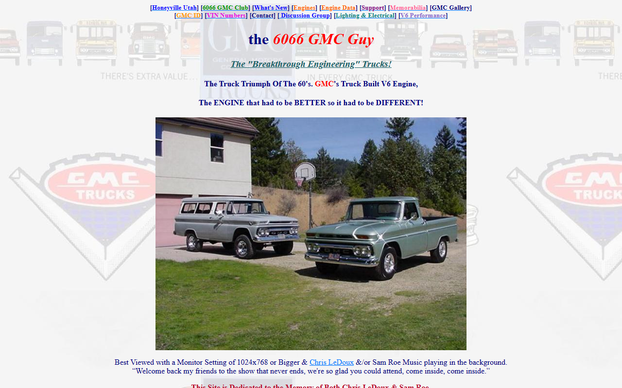 6066gmcguy.com screenshot