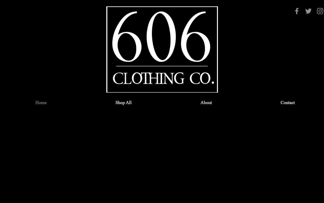 606clothing.com screenshot