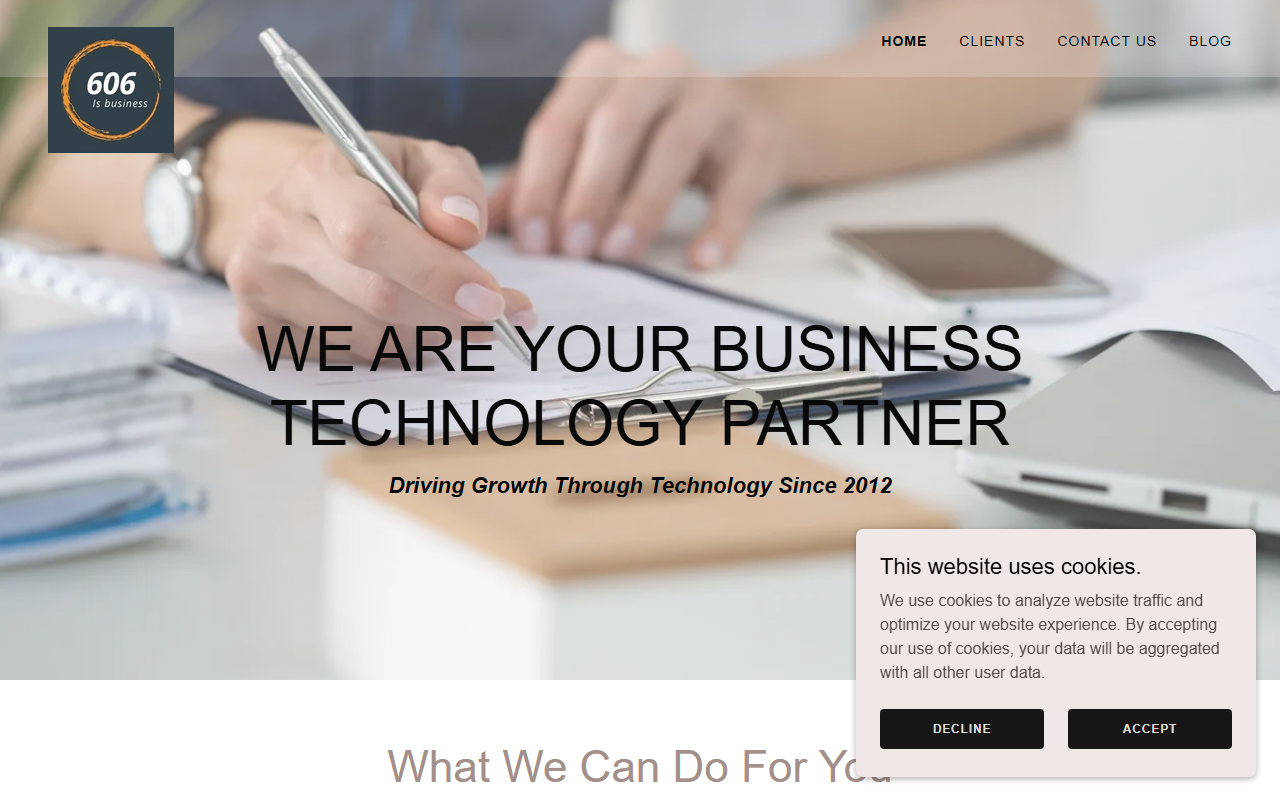 606enterprises.com screenshot