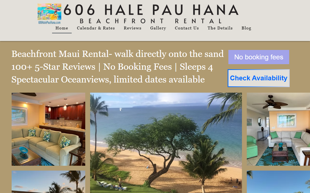 606halepauhana.com screenshot