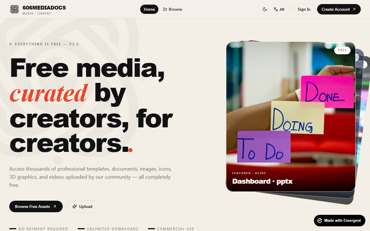 606mediadocs.com screenshot