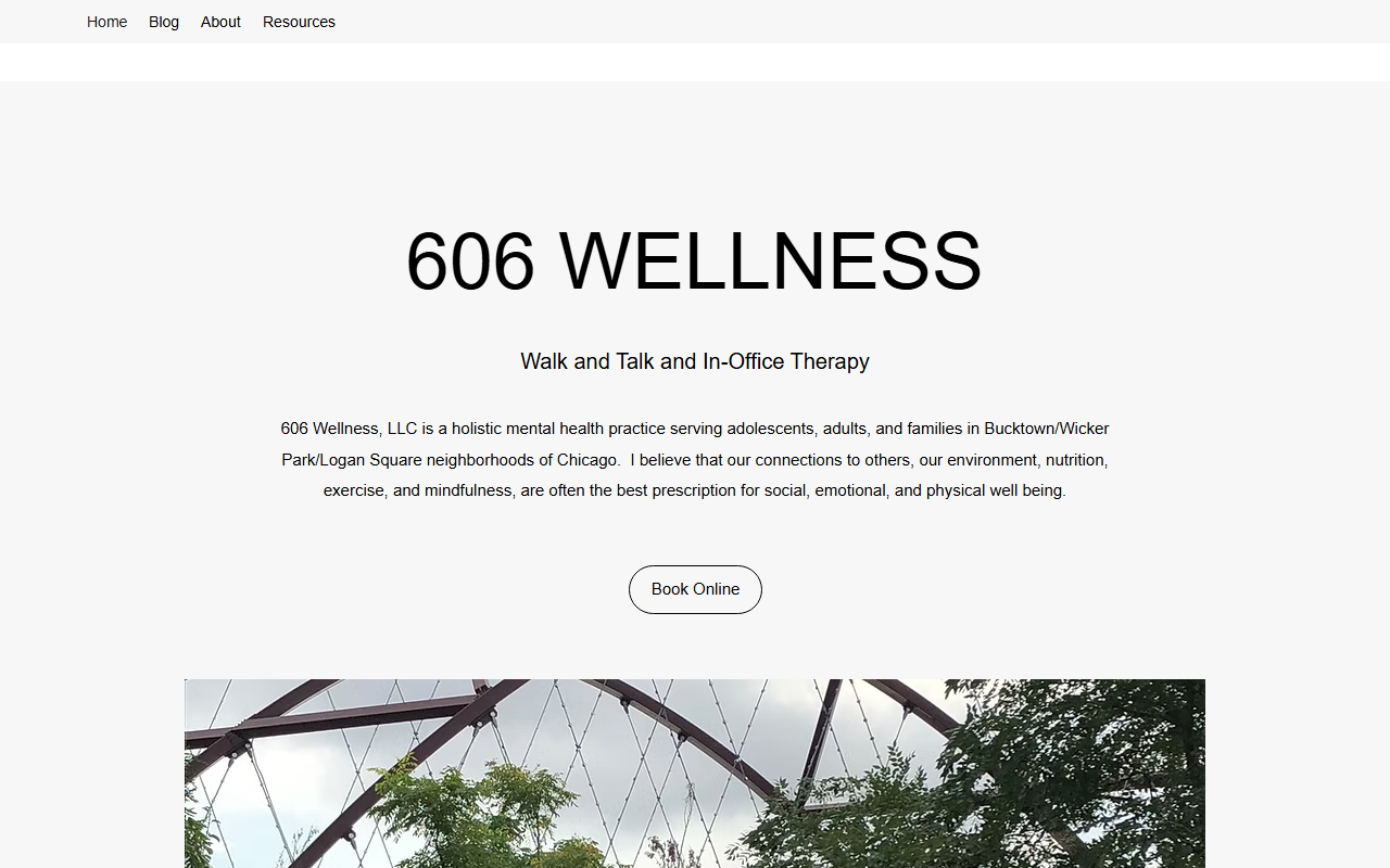 606wellness.com screenshot