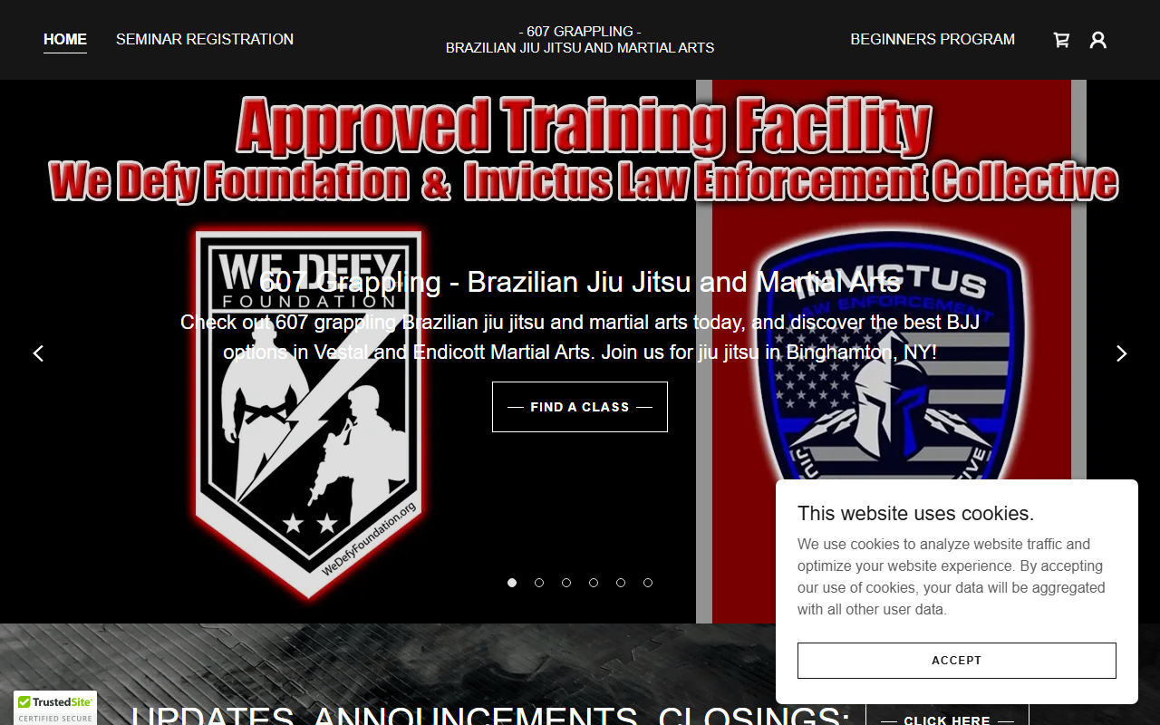 607grappling.com screenshot