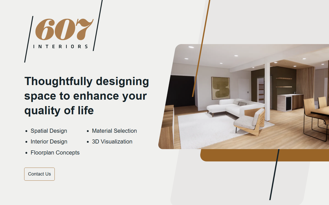 607interiors.com screenshot