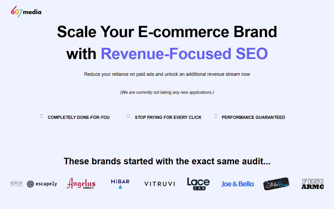 607mediastrategy.com screenshot