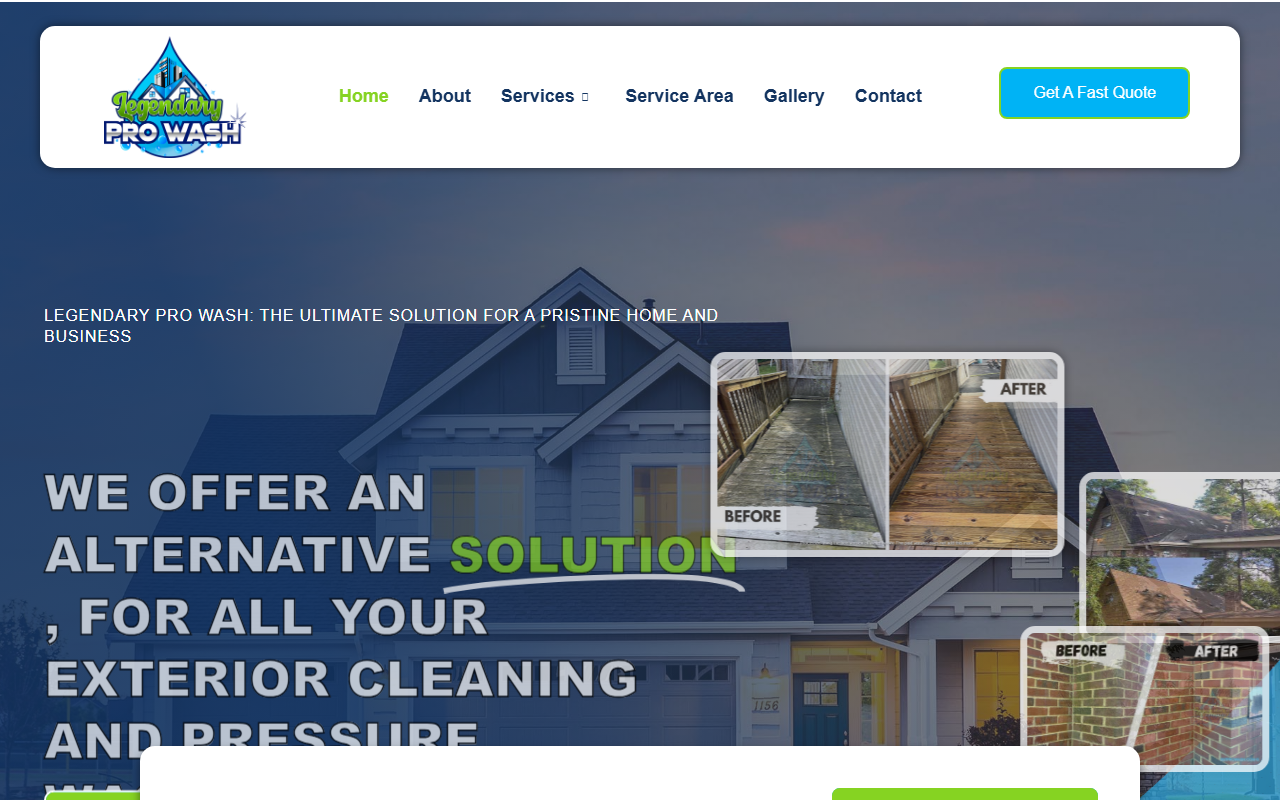607prowash.com screenshot