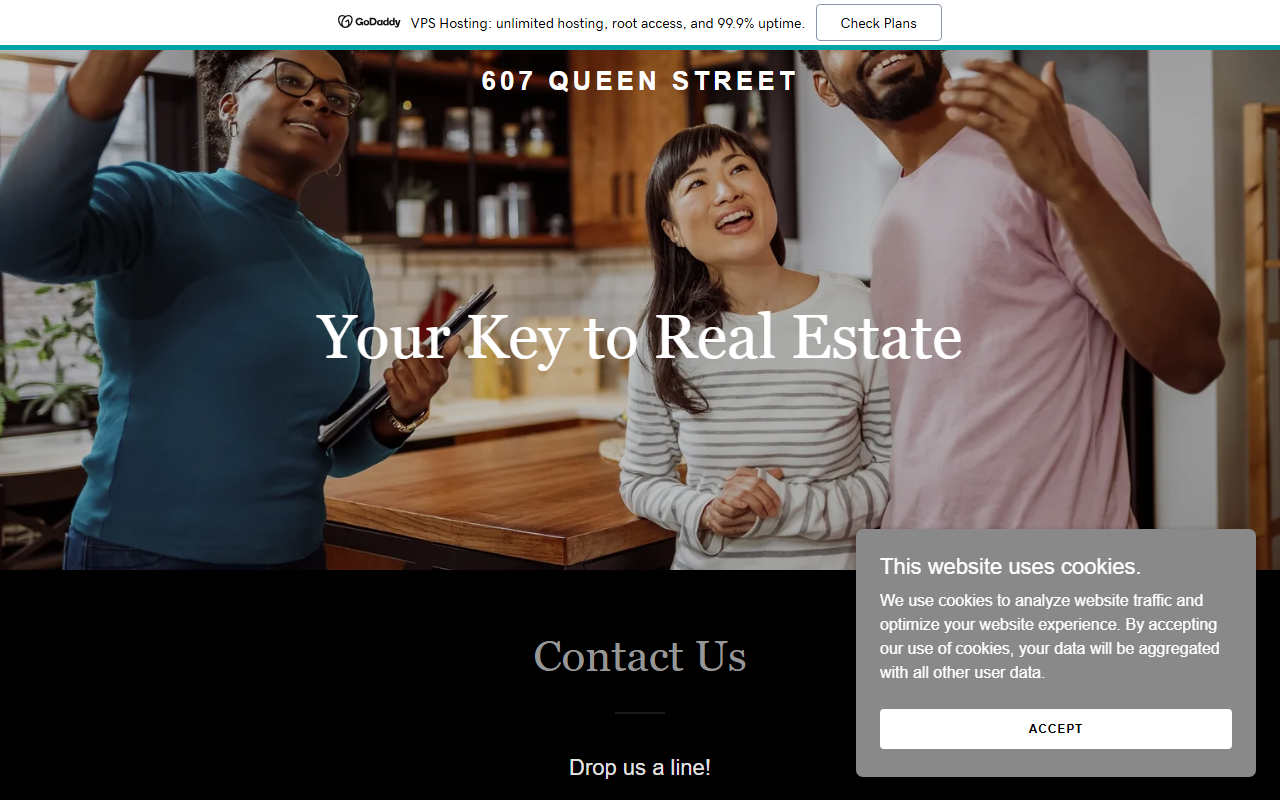 607queenstreet.com screenshot