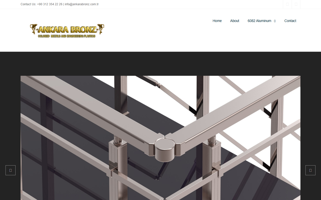 6082aluminum.com screenshot