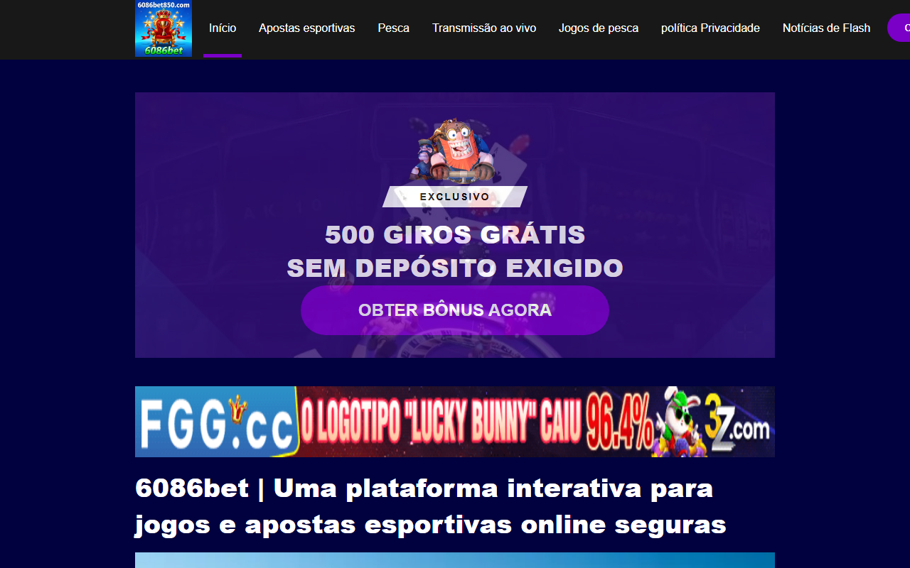 6086bet850.com screenshot