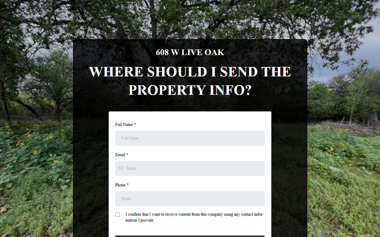 608liveoak.com screenshot
