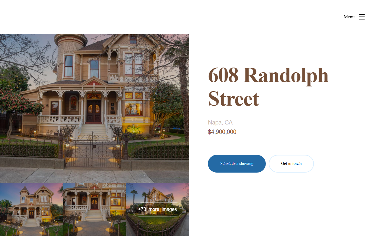608randolph.com screenshot