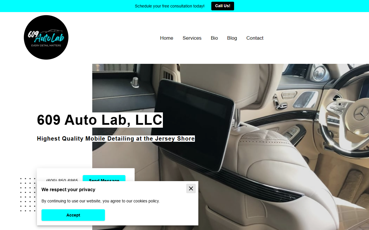 609autolab.com screenshot
