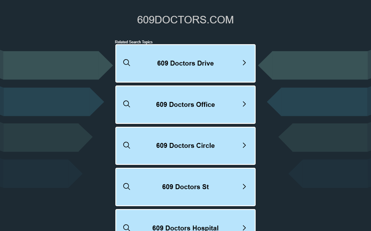 609doctors.com screenshot