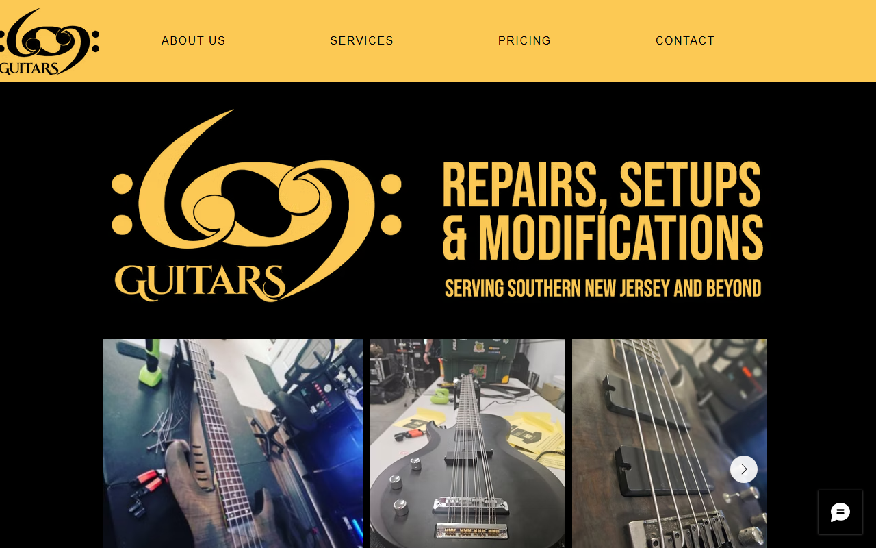 609guitars.com screenshot