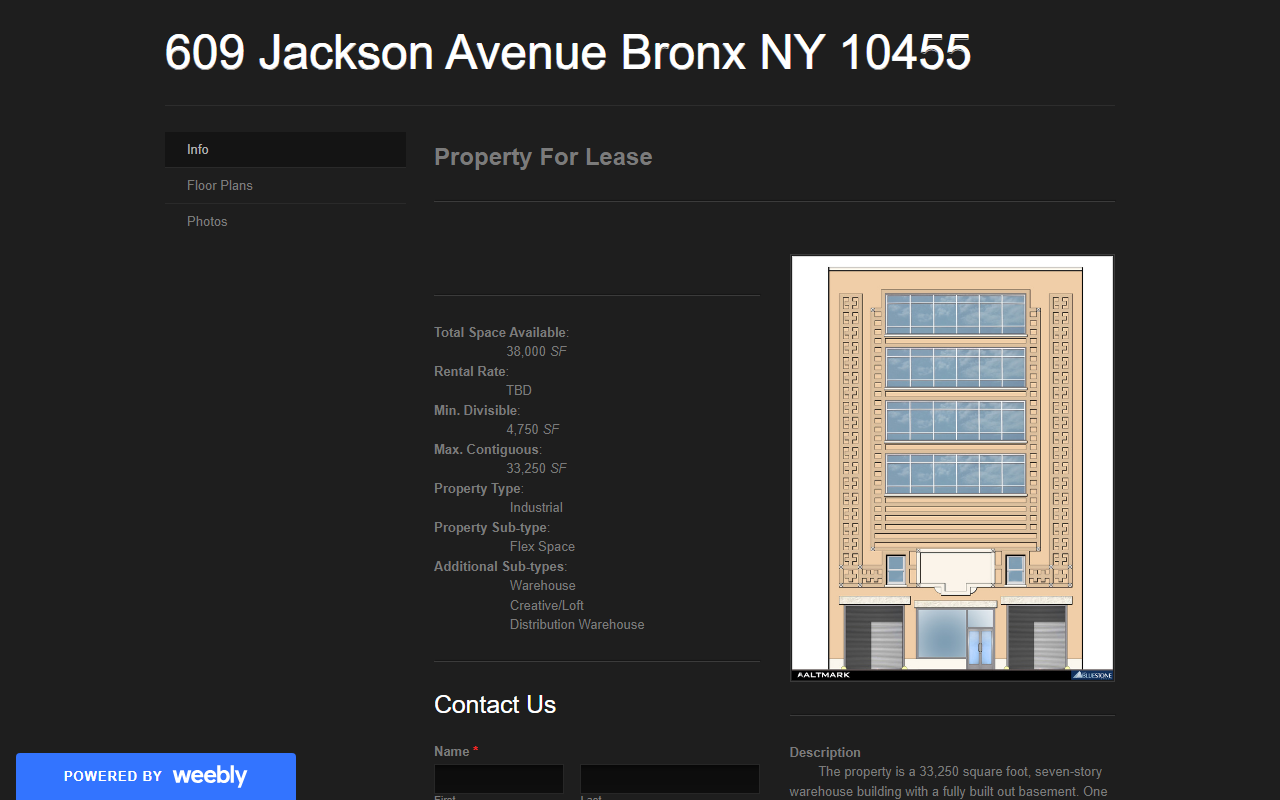 609jackson.com screenshot