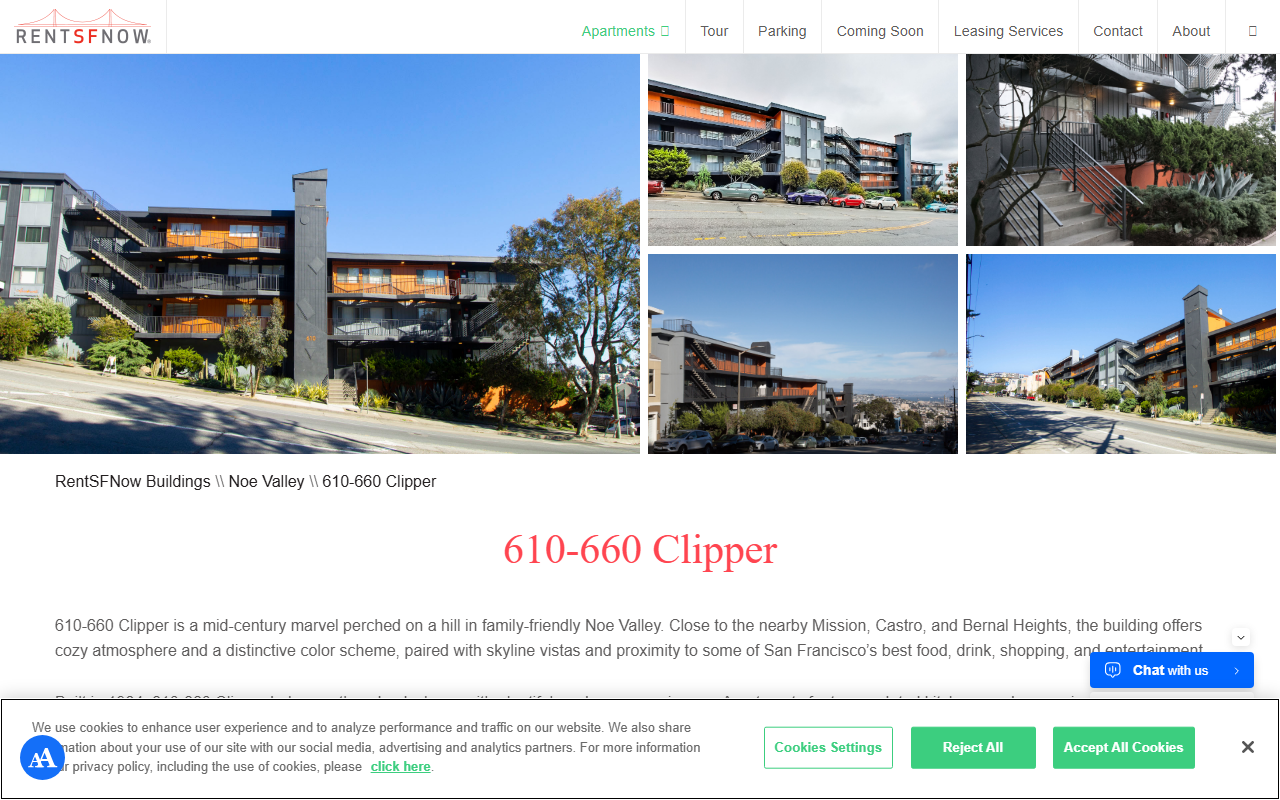 610-660clipper.com screenshot