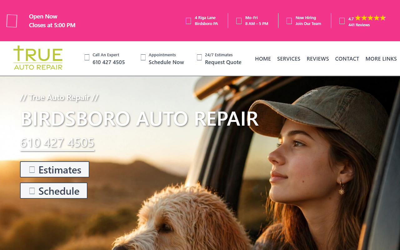 610autohaus.com screenshot