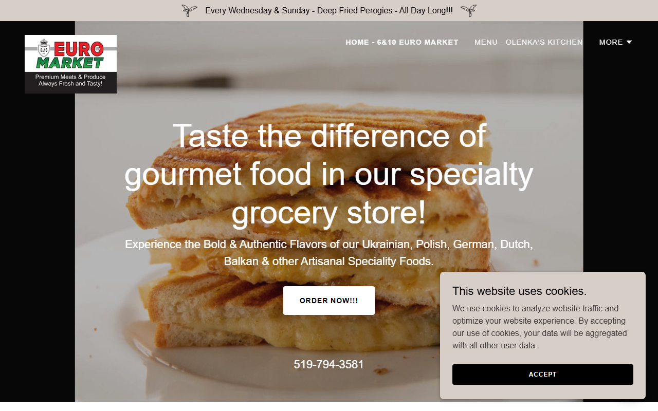 610euromarket.com screenshot
