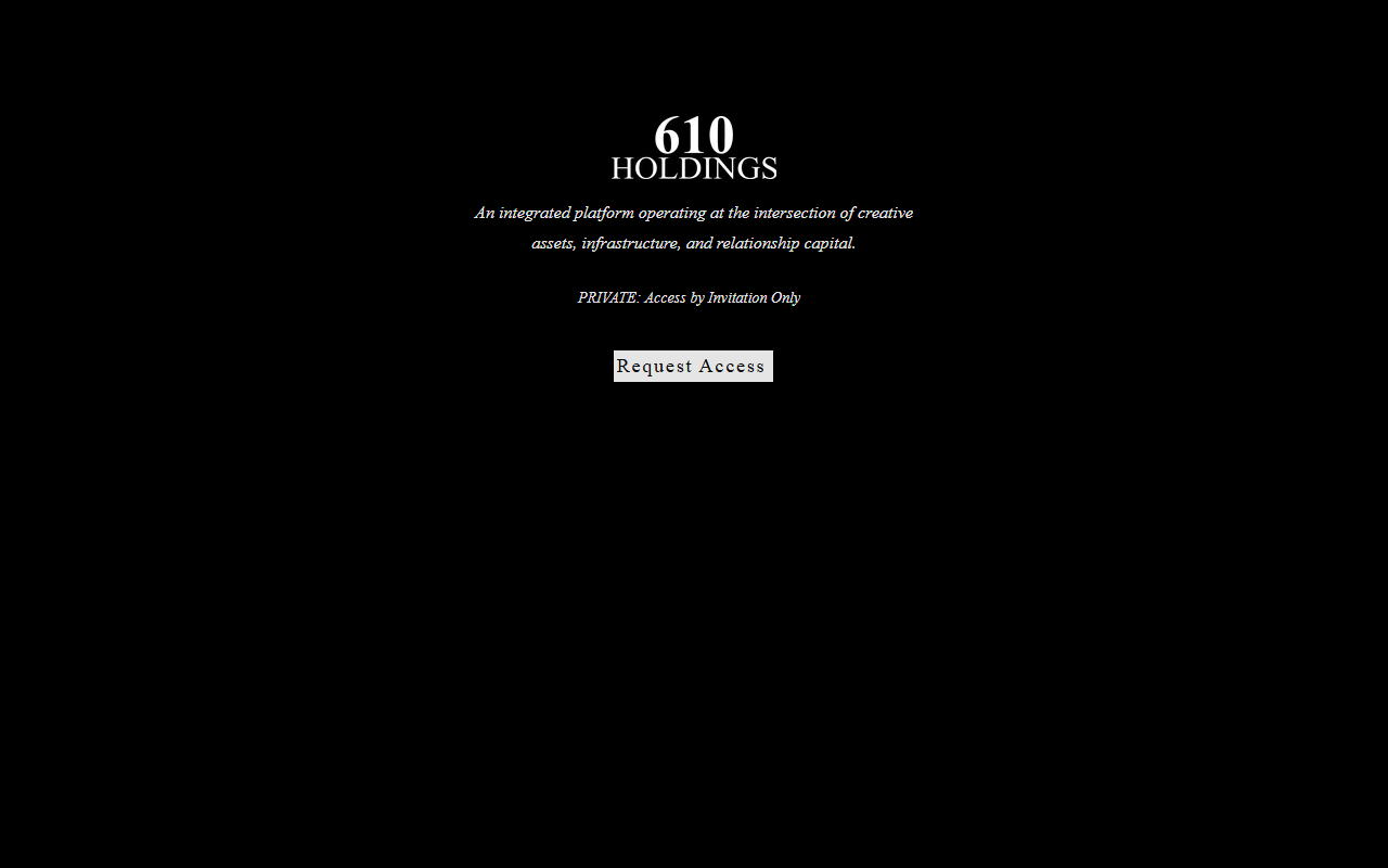 610holdings.com screenshot