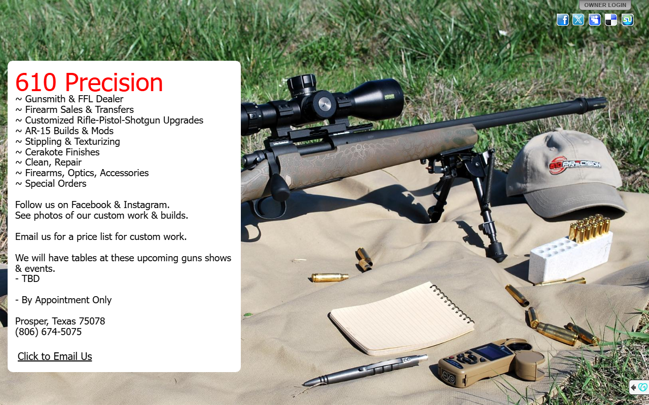 610precision.com screenshot
