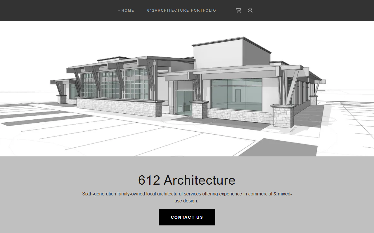 612-architecture.com screenshot