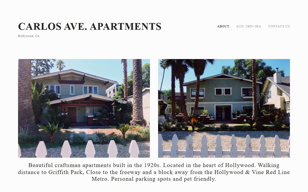 6122carlos.com screenshot