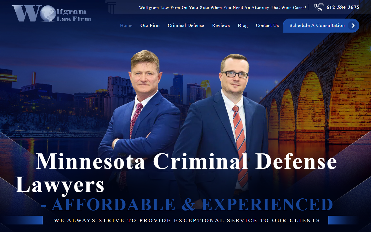 612lawwolf.com screenshot