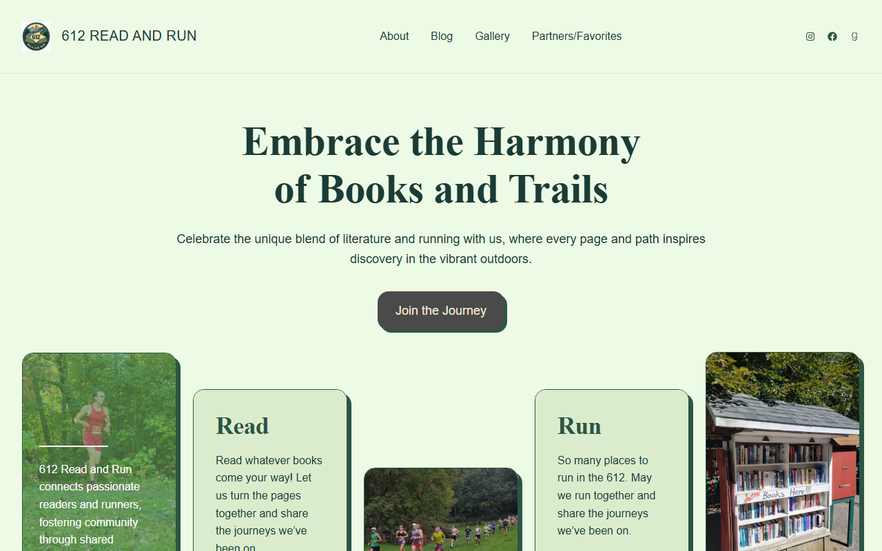 612readandrun.com screenshot