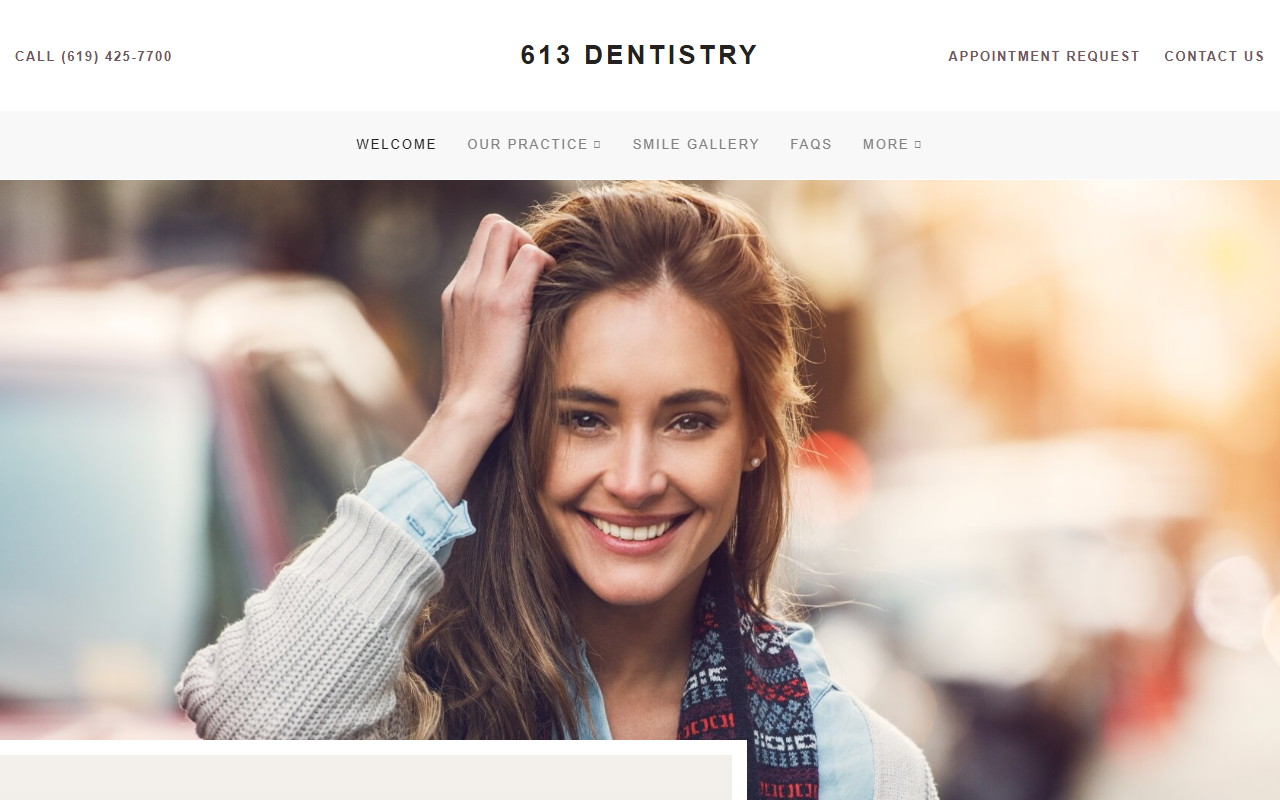 613dentistry.com screenshot