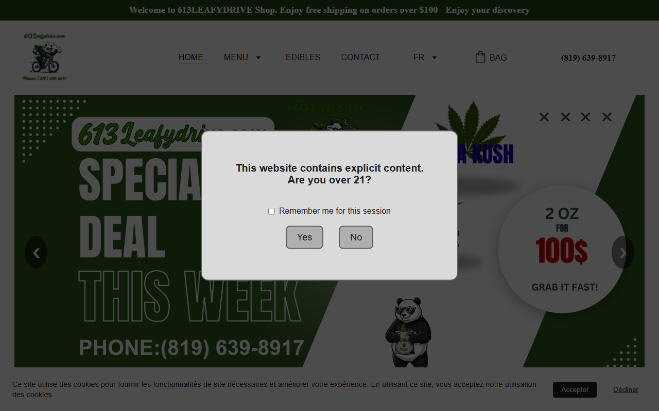 613leafydrive.com screenshot