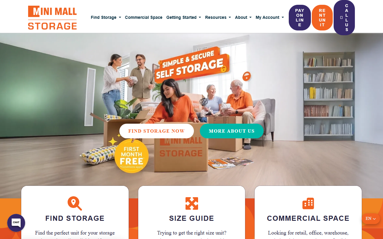 613storagegreely.com screenshot