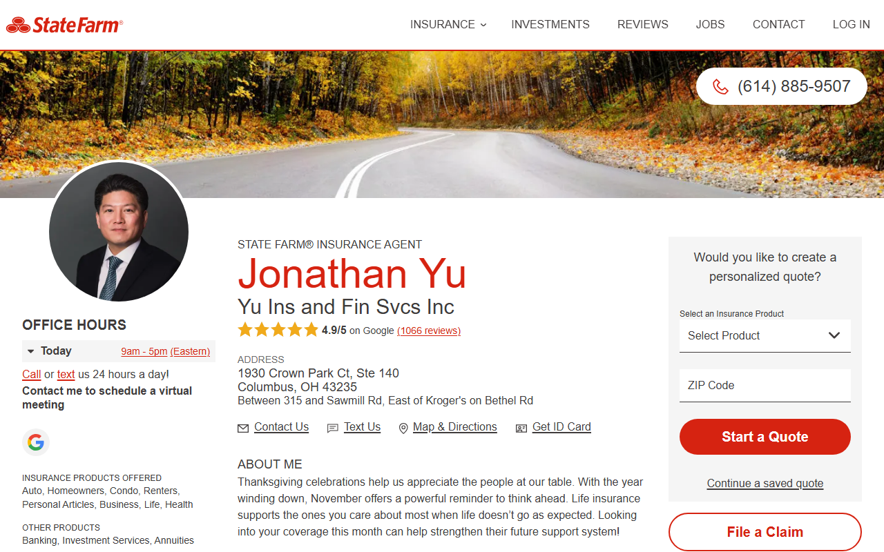 614autoquote.com screenshot