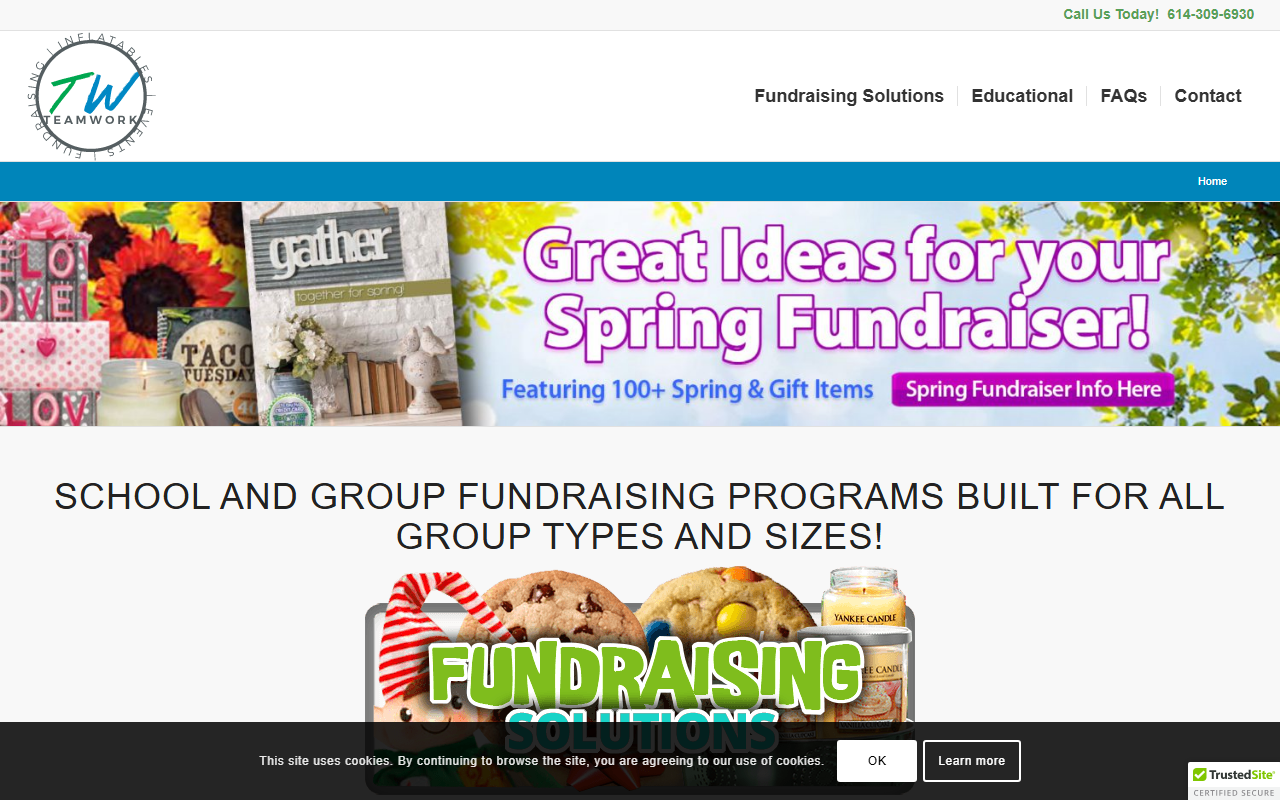614bouncehouse.com screenshot